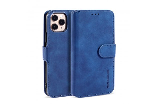 Кожаный чехол с визитницей из экокожи MyPads для iPhone 11 Pro