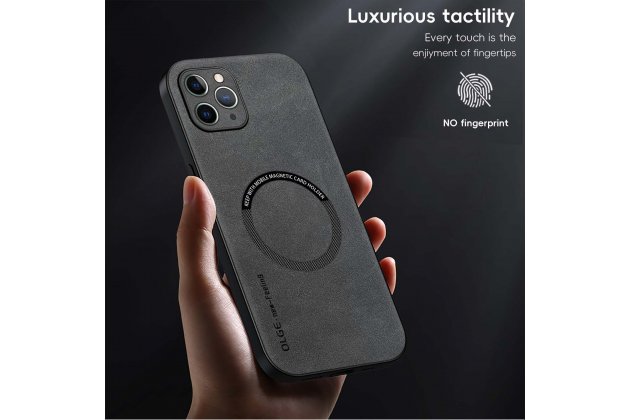 Магнитный кожаный чехол MyPads для Apple iPhone 11 Pro (Айфон 11 Про)