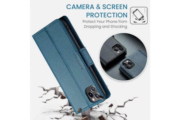 Кожаный чехол MyPads для iPhone 11 Pro с RFID-блокировкой