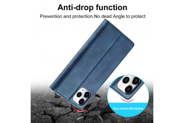 Кожаный чехол-книжка LCIMEEKE / MyPads для Apple iPhone 11 Pro с магнитом и защитой от ударов