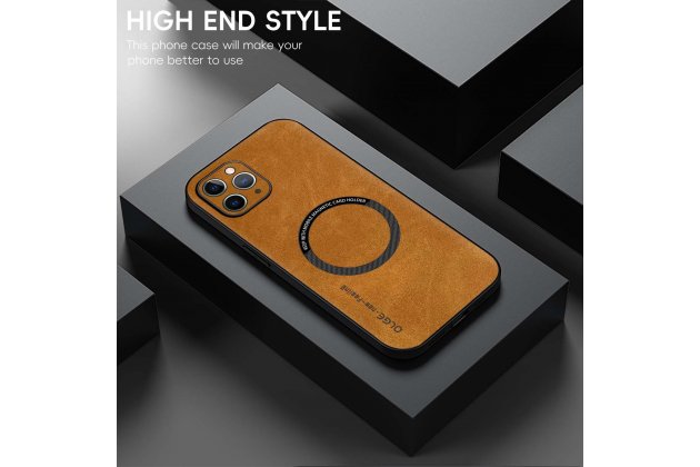 Магнитный кожаный чехол MyPads для Apple iPhone 11 Pro (Айфон 11 Про)