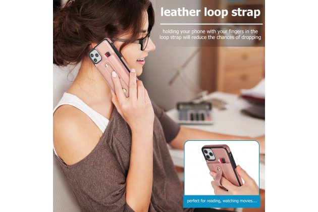 Кожаный чехол MyPads для Apple iPhone 11 Pro (Эпл Айфон 11 Про) с отделением для карт