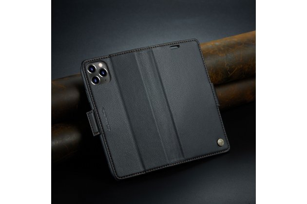 Кожаный чехол MyPads для iPhone 11 Pro с RFID-блокировкой и магнитной застежкой