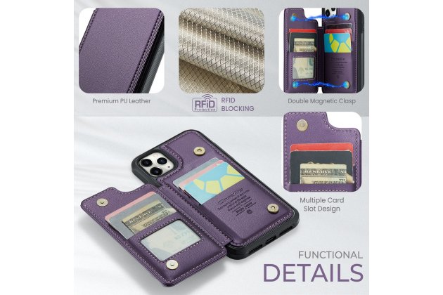 Кожаный чехол MyPads для iPhone 11 Pro с держателем для карт