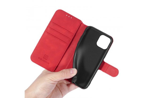 Кожаный чехол с визитницей из экокожи MyPads для iPhone 11 Pro