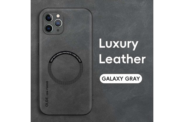 Магнитный кожаный чехол MyPads для Apple iPhone 11 Pro (Айфон 11 Про)