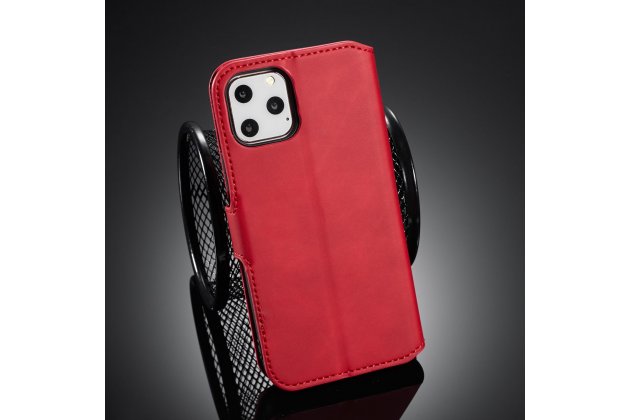 Кожаный чехол с визитницей из экокожи MyPads для iPhone 11 Pro