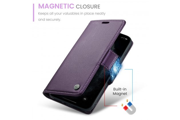 Кожаный чехол MyPads для iPhone 11 Pro с RFID-блокировкой и магнитной застежкой