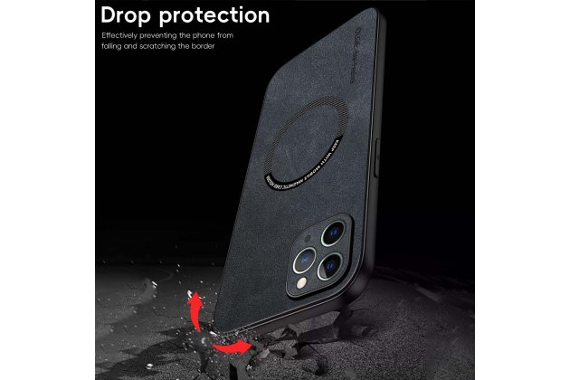 Магнитный кожаный чехол MyPads для Apple iPhone 11 Pro (Айфон 11 Про)