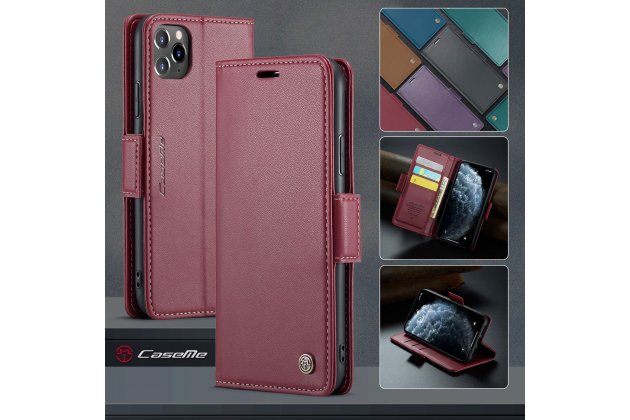 Кожаный чехол MyPads для iPhone 11 Pro