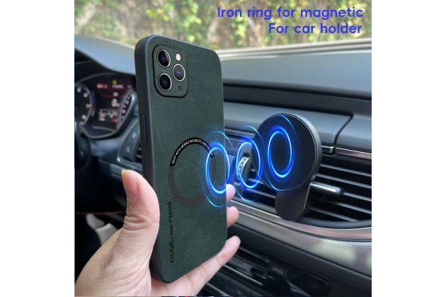 Магнитный кожаный чехол MyPads для Apple iPhone 11 Pro (Айфон 11 Про)