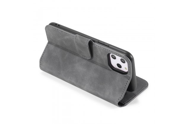 Кожаный чехол с визитницей из экокожи MyPads для iPhone 11 Pro