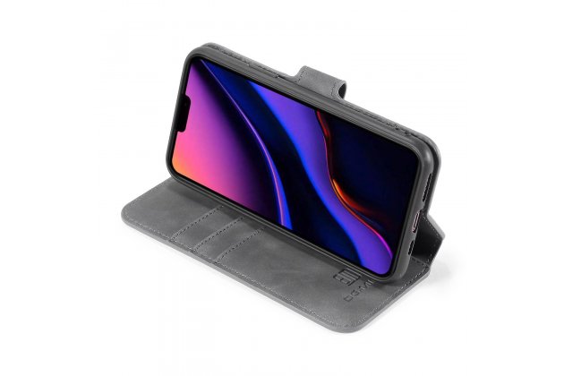 Кожаный чехол с визитницей из экокожи MyPads для iPhone 11 Pro