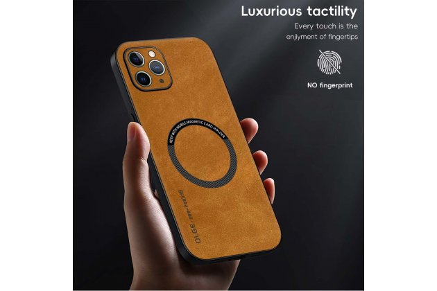 Магнитный кожаный чехол MyPads для Apple iPhone 11 Pro (Айфон 11 Про)