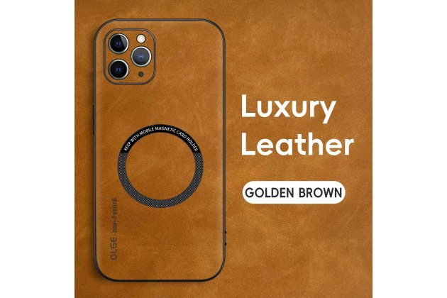 Магнитный кожаный чехол MyPads для Apple iPhone 11 Pro (Айфон 11 Про)