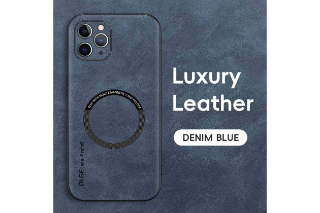 Магнитный кожаный чехол MyPads для Apple iPhone 11 Pro (Айфон 11 Про)