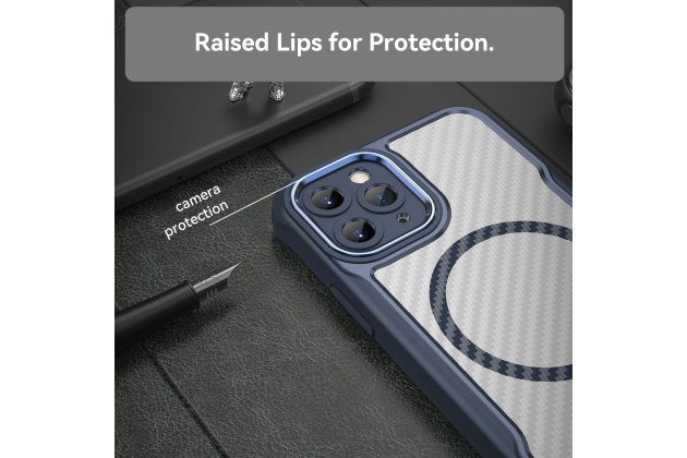 Магнитный чехол MyPads для Apple iPhone 11 Pro (Эпл Айфон 11 Про) с текстурой углеродного волокна