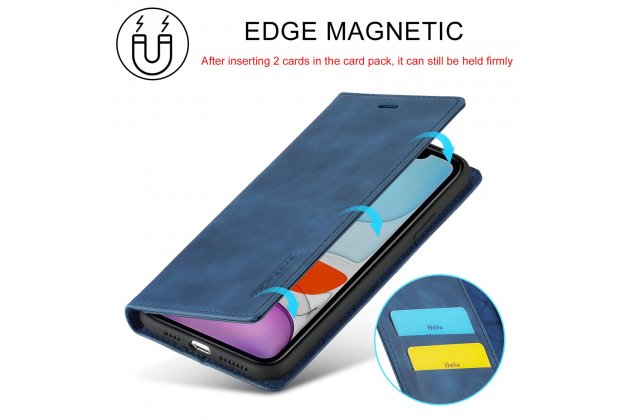 Кожаный чехол-книжка LCIMEEKE / MyPads для Apple iPhone 11 Pro с магнитом и защитой от ударов