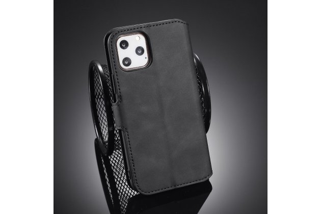 Кожаный чехол с визитницей из экокожи MyPads для iPhone 11 Pro