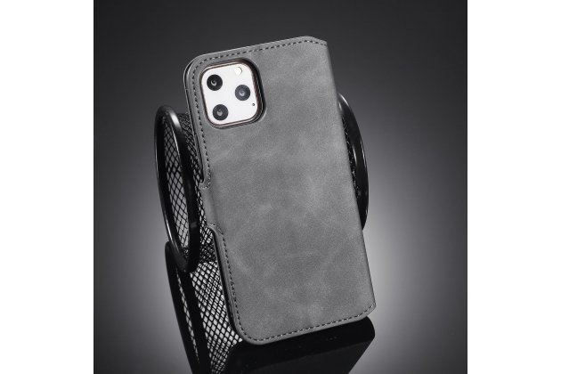 Кожаный чехол с визитницей из экокожи MyPads для iPhone 11 Pro