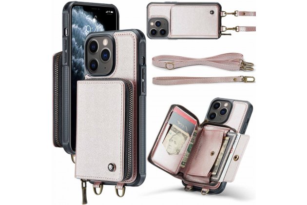 Кожаный чехол MyPads для Apple iPhone 11 Pro (Эпл Айфон 11 Про) с ремешком и RFID-блокировкой, держателем для карт и подставкой