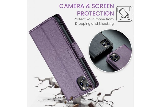 Кожаный чехол MyPads для iPhone 11 Pro с RFID-блокировкой и магнитной застежкой