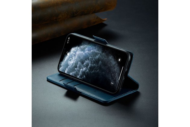 Кожаный чехол MyPads для iPhone 11 Pro с RFID-блокировкой