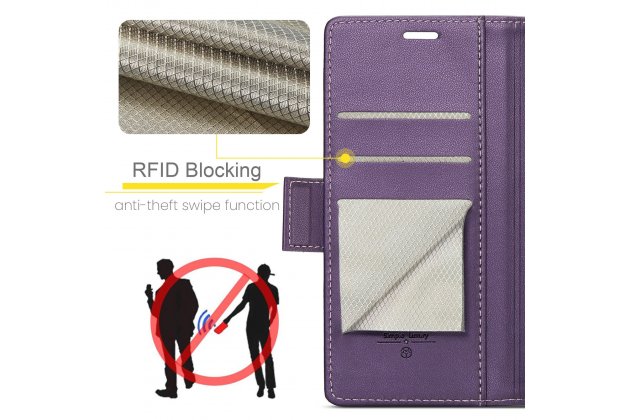 Кожаный чехол MyPads для iPhone 11 Pro с RFID-блокировкой и магнитной застежкой