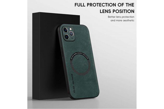 Магнитный кожаный чехол MyPads для Apple iPhone 11 Pro (Айфон 11 Про)