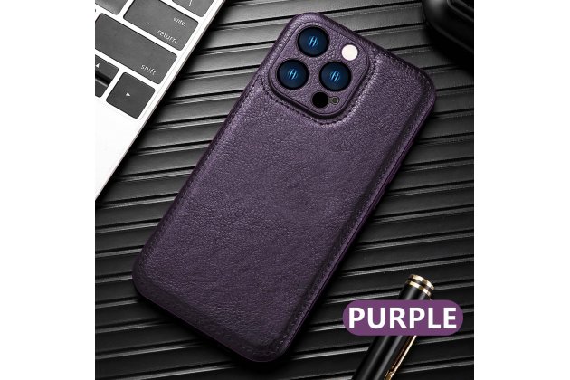 Роскошный кожаный чехол MyPads для Apple iPhone 11 Pro (Эпл Айфон 11 Про) с защитой линз