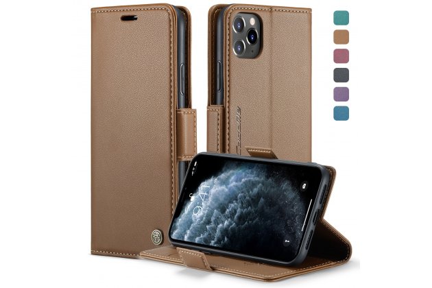 Кожаный чехол MyPads для iPhone 11 Pro