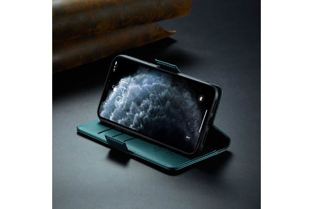 Кожаный чехол MyPads для iPhone 11 Pro с RFID-блокировкой