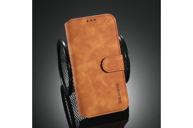 Кожаный чехол с визитницей из экокожи MyPads для iPhone 11 Pro