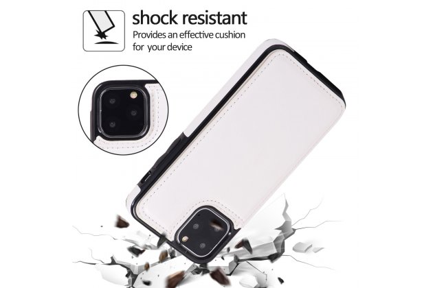 Кожаный чехол MyPads для iPhone 11 Pro с отделением для карты