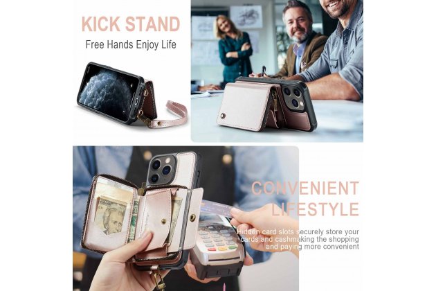 Кожаный чехол MyPads для Apple iPhone 11 Pro (Эпл Айфон 11 Про) с ремешком и RFID-блокировкой, держателем для карт и подставкой