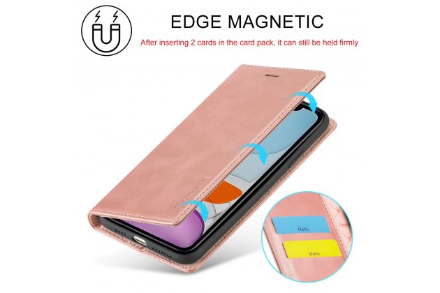 Кожаный чехол-книжка LCIMEEKE / MyPads для Apple iPhone 11 Pro с магнитом и защитой от ударов