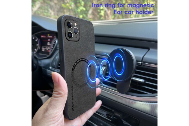 Магнитный кожаный чехол MyPads для Apple iPhone 11 Pro (Айфон 11 Про)