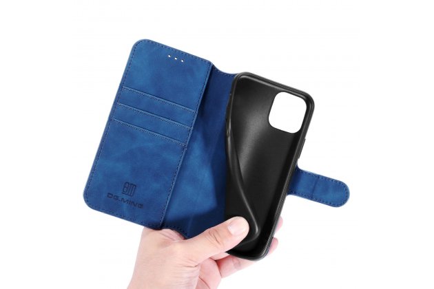 Кожаный чехол с визитницей из экокожи MyPads для iPhone 11 Pro