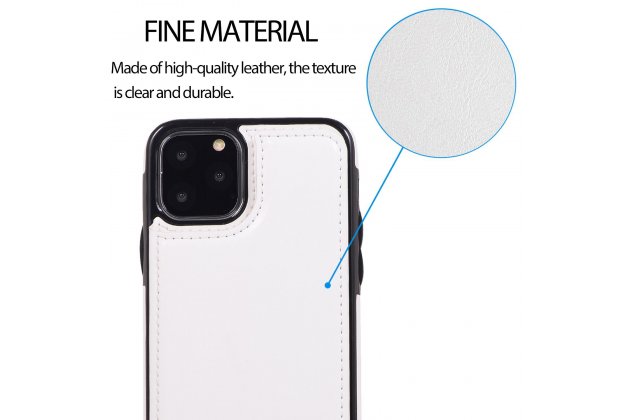 Кожаный чехол MyPads для iPhone 11 Pro с отделением для карты