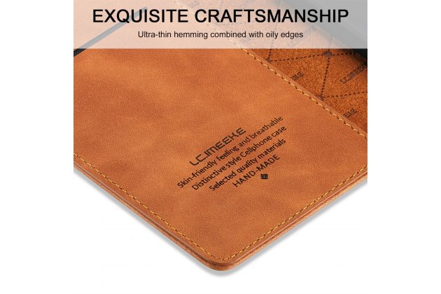 Кожаный чехол-книжка LCIMEEKE / MyPads для Apple iPhone 11 Pro с магнитом и защитой от ударов