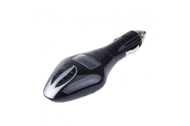 Автомобильный аудио FM-трансмиттер MyPads T158-082 с USB разъемом AUX поддержкой Micro SD/TF ЖК-дисплей компактный и модный дизайн с красной подсветкой