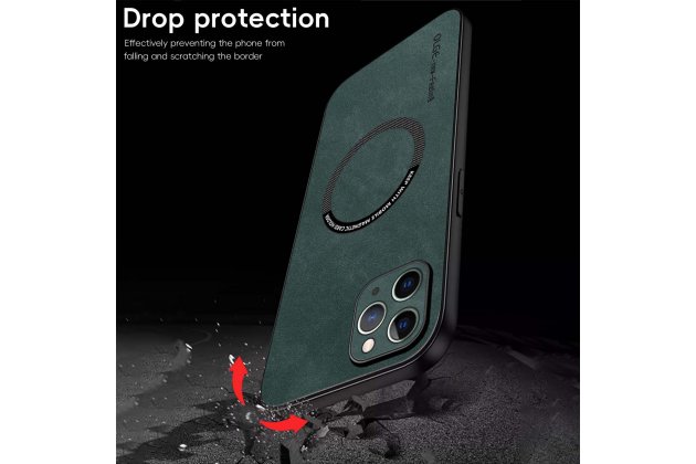 Магнитный кожаный чехол MyPads для Apple iPhone 11 Pro (Айфон 11 Про)