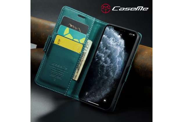 Кожаный чехол MyPads для iPhone 11 Pro с RFID-блокировкой