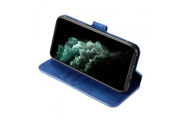 Кожаный чехол с визитницей из экокожи MyPads для iPhone 11 Pro